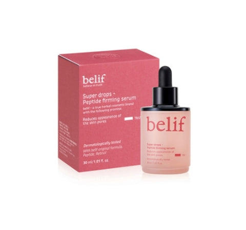 belif Super Drops Peptide Firming Serum 30ml from Korea by belif