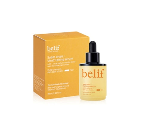 belif Super Drops VITAC Toning Serum 30ml from Korea by belif