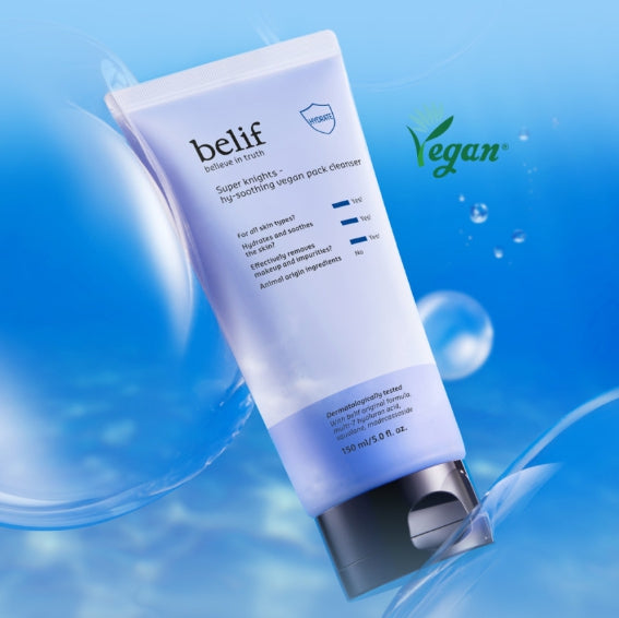 belif Super Knights Hy-soothing Vegan Pack Cleanser 150ml from Korea