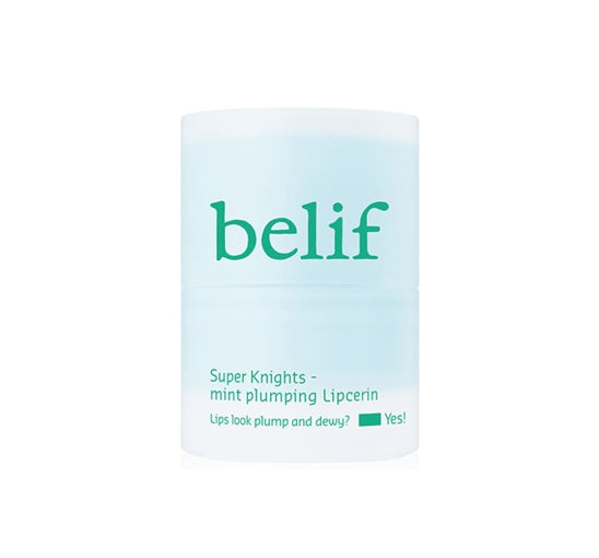 2 x belif Super Knights Mint Plumping Lipcerin 15ml from Korea