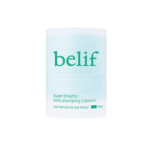 2 x belif Super Knights Mint Plumping Lipcerin 15ml from Korea