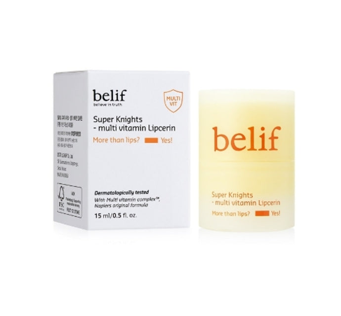 belif Super Knights Multi Vitamin Lipserin 15ml from Korea by belif