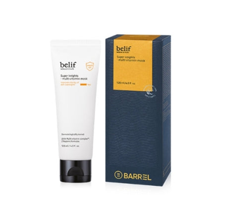 belif Super Knights Multi Vitamin Mask Jumbo Barrel Edition 120ml from Korea by belif