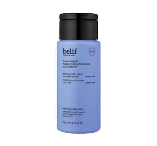 belif Super Nights Hyaluronic Enzyme Powder Pack Cleanser 55g from Korea