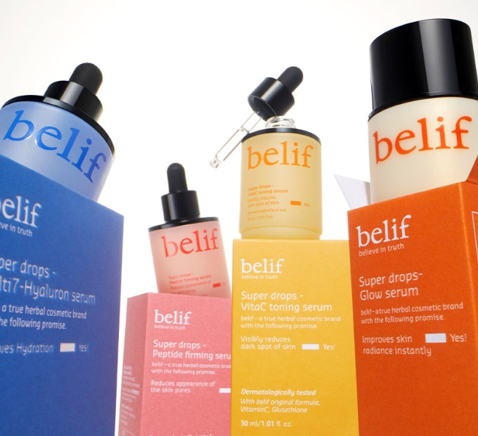 belif Super drops Multi7-Hyaluron Serum 30ml from Korea by belif
