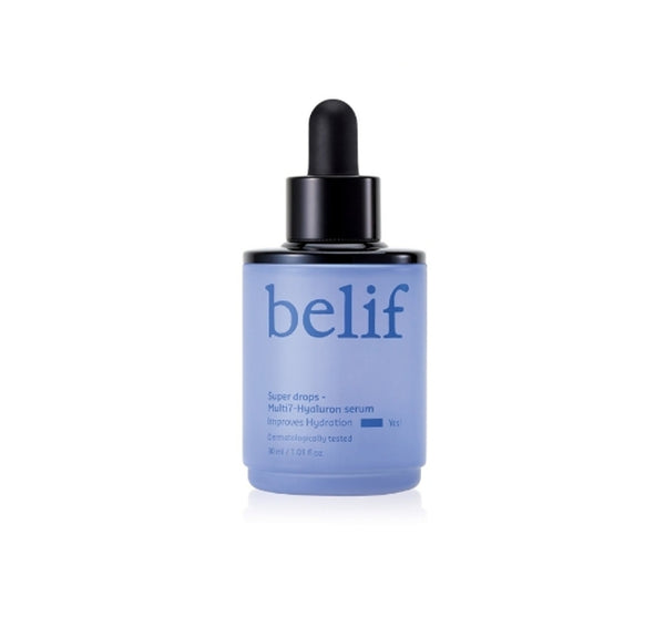 belif Super drops Multi7-Hyaluron Serum 30ml from Korea by belif