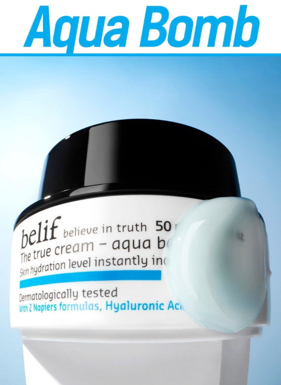 2 x belif The True Cream Aqua Bomb 50ml from Korea