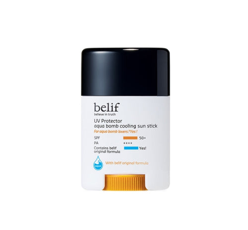 2 x belif UV Protector Aqua Bomb Cooling Sun Stick 14g, SPF 50+ PA ++++ from Korea