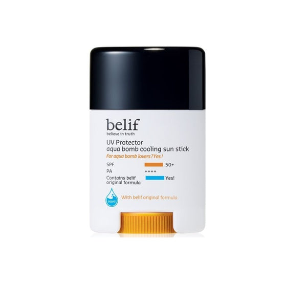 belif UV Protector Aqua Bomb Cooling Sun Stick 50ml, SPF 50+ / PA ++++ from Korea by belif