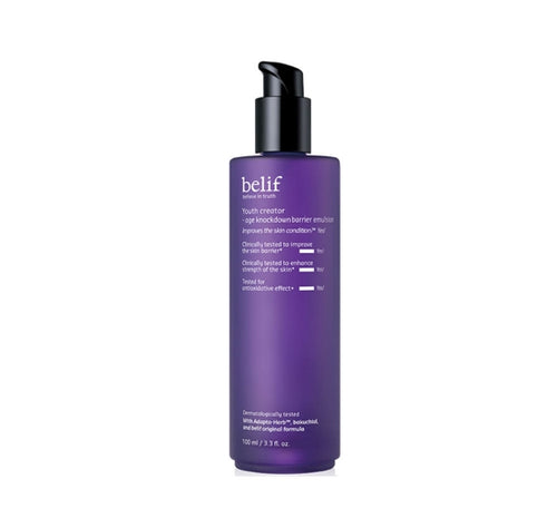 2 x belif Youth Creator Age Knockdown Barrier Emulsion 100ml from Korea