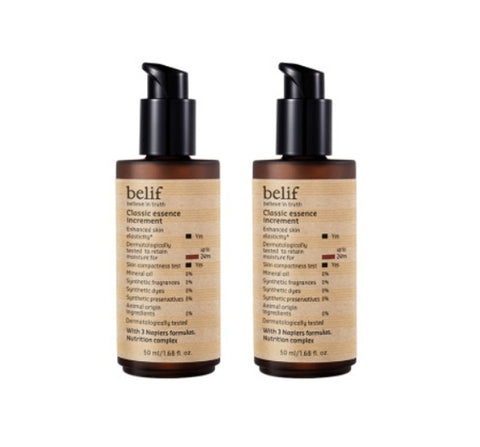 2 x belif Classic Essence Increment 50ml from Korea by belif