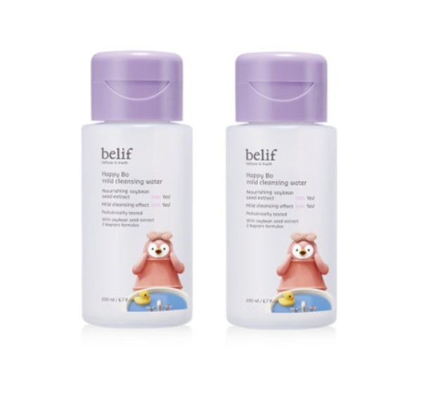 2 x belif Happy Bo Cleansing Water 200ml from Korea by belif