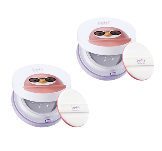 2 x [Baby & Toddler] belif Happy Bo Sun Metal Cushion 15g, SPF 50+ PA+++ from Korea