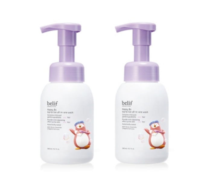 2 x belif Happy Bo Top to Toe all in One Wash 300ml from Korea by belif