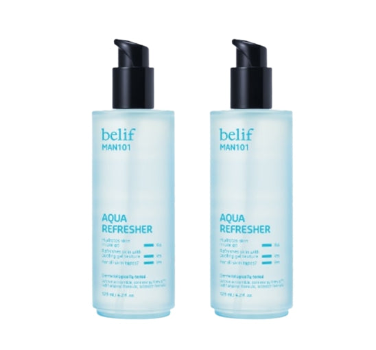 2 x [MEN] belif Man 101 Aqua Refresher 125ml from Korea