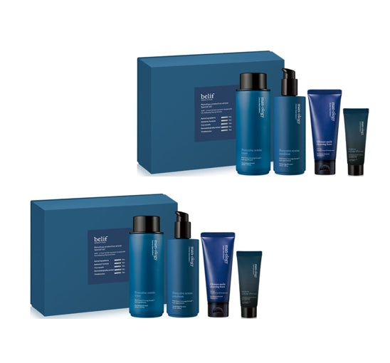 2 x [MEN] belif Manology Protective Ecton Special Set (4 items) from Korea