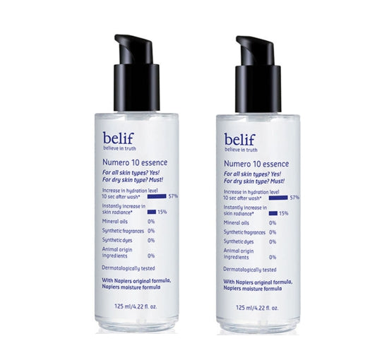 2 x belif Numero 10 Essence 125ml from Korea