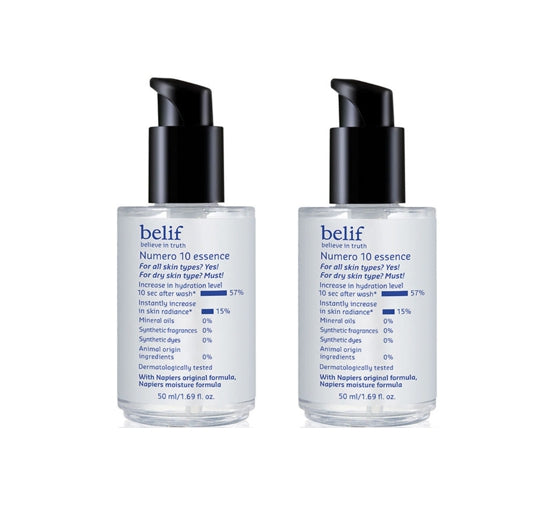 2 x belif Numero 10 Essence 50ml from Korea