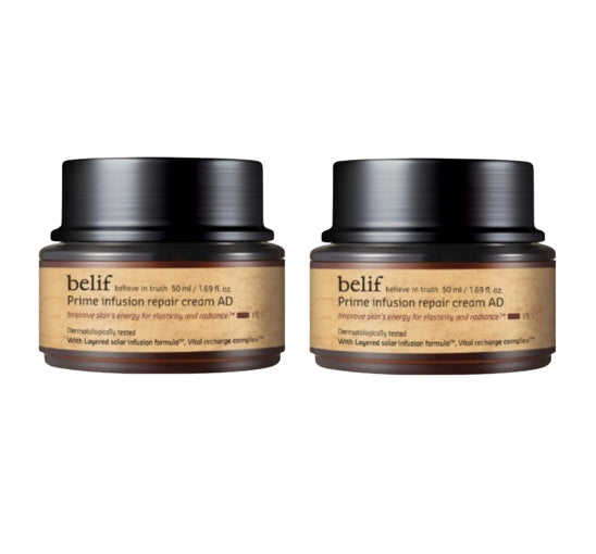 2 x belif Prime Infusion Repair Cream Advanced 50ml from Korea