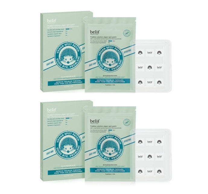 2 x belif Problem Solution Vegan Spot Patch 8 Patches from Korea by belif