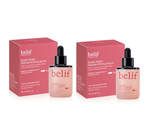 2 x belif Super Drops Peptide Firming Serum 30ml from Korea by belif
