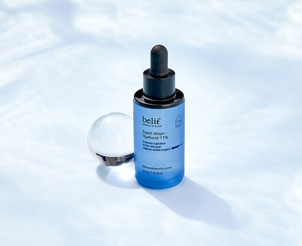 2 x belif Super drops Hyalucid 11% 30ml from Korea