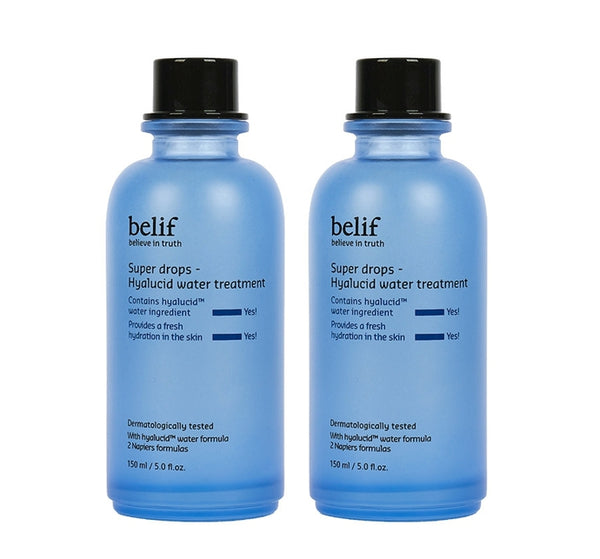 2 x belif Super drops Hyalucid Water Treatment 150ml from Korea by belif