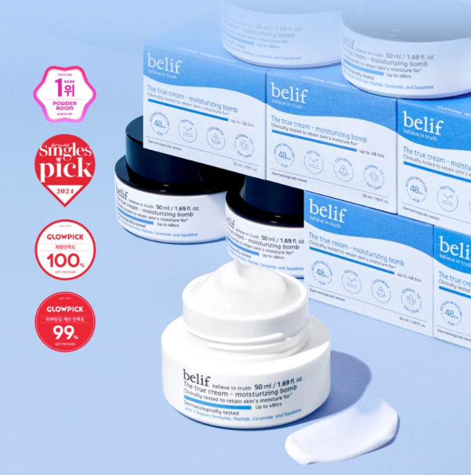 belif The True Cream - Moisturizing Bomb 50ml from Korea