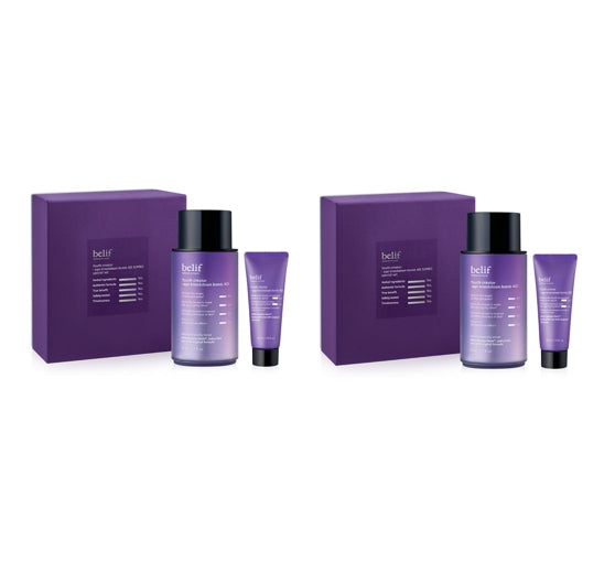 2 x belif Super Knights Brightening Toning Pack Vegan Cleanser 150 מ"ל מקוריאה