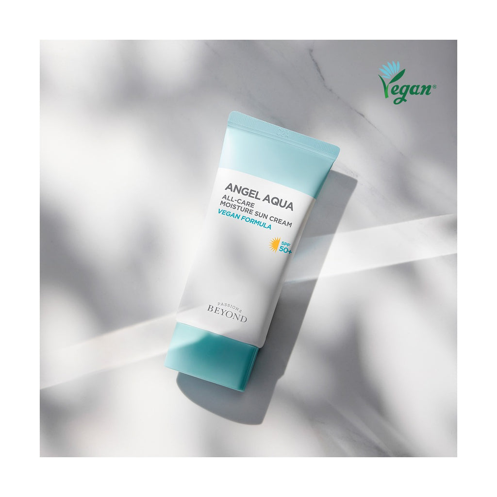 Beyond Angel Aqua All-Care Moisture Sun Cream 50ml duo