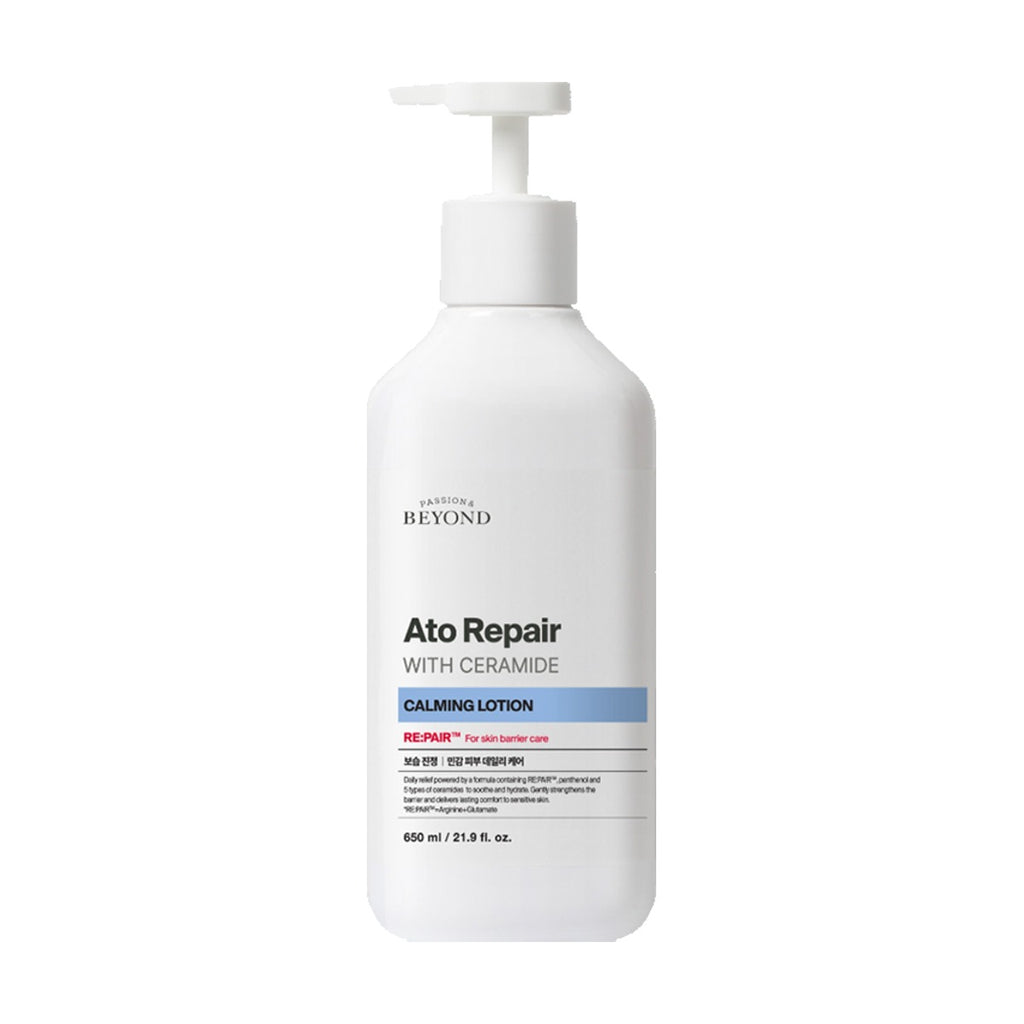Beyond Ato Repair with Ceramide Calming Lotion 650ml pump bottle