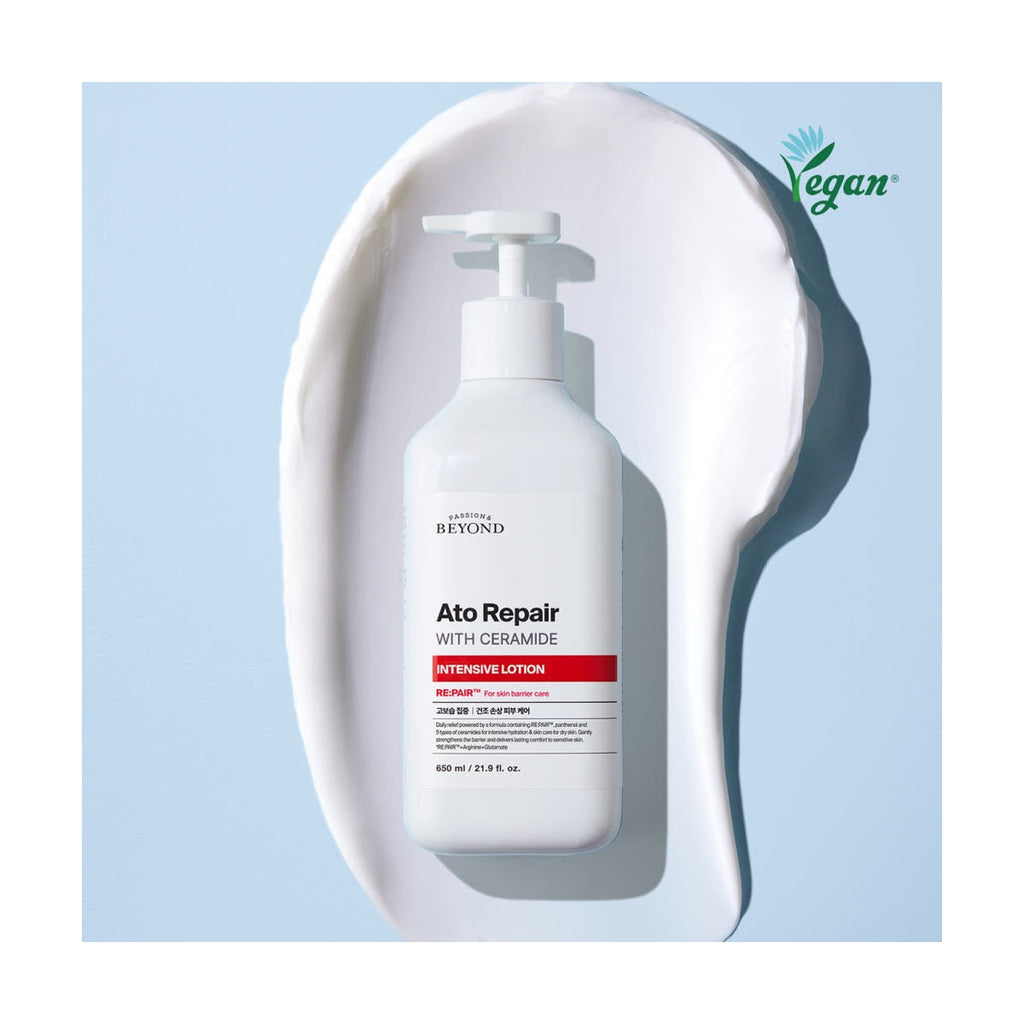 Beyond Ato Repair with Ceramide Intensive Lotion 650ml pump bottle