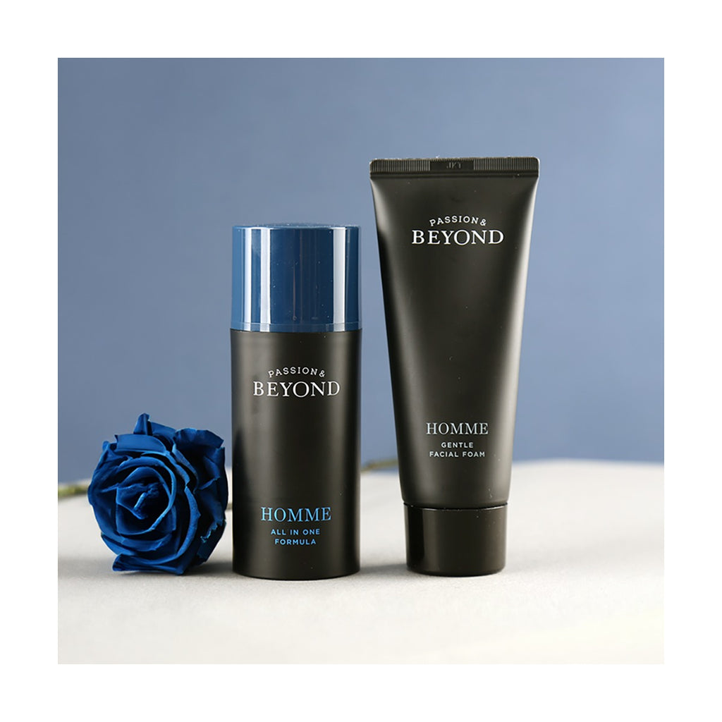 Beyond Homme All in One Formula 100ml and Gentle Facial Foam 100ml gift box
