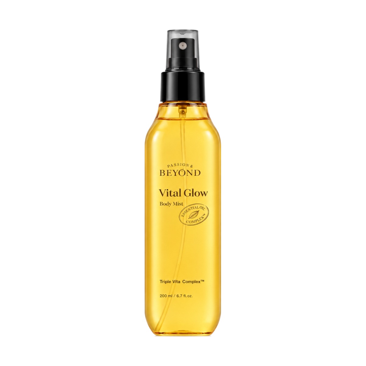Beyond Vital Glow Body Mist 200ml spray bottle