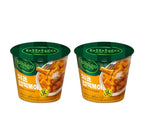 2 x bibigo Cup Tteokbokki Cheese Tteokbokki 108g from Korea by bibigo