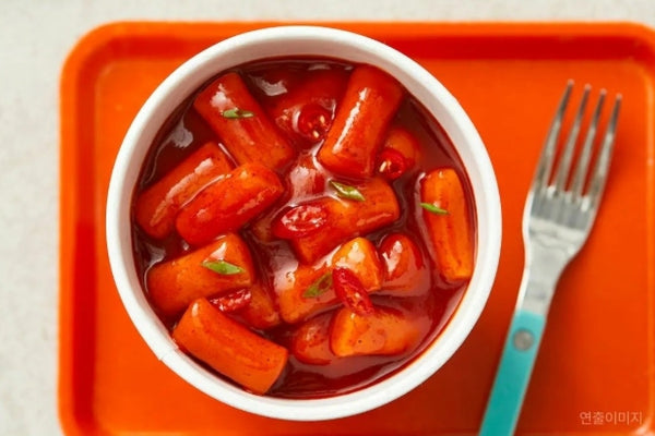4 x bibigo Cup Tteokbokki, Hot & Spicy Tteokbokki 110g from Korea by bibigo