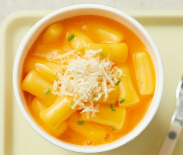 bibigo Cup Tteokbokki, Sweet & Spicy + Cheese + Hot & Spicy from Korea by bibigo