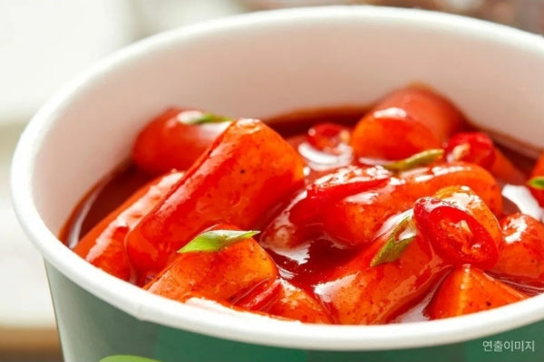 bibigo Cup Tteokbokki, Sweet & Spicy + Cheese + Hot & Spicy from Korea by bibigo