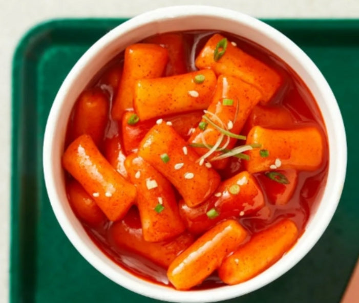 bibigo Cup Tteokbokki, Sweet & Spicy + Cheese + Hot & Spicy from Korea by bibigo