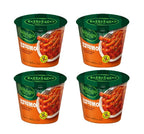 4 x bibigo Cup Tteokbokki Sweet & Spicy 110g from Korea by bibigo