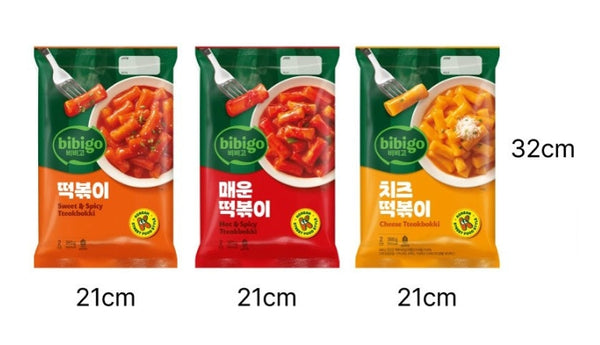 2 x bibigo Sweet & Spicy Tteokbokki Pouch 360g from Korea by bibigo