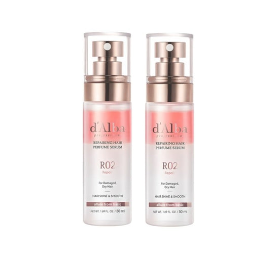 2 X d'Alba Professional Reparing Hair Perfume Serum 50ml from Korea by d'Alba