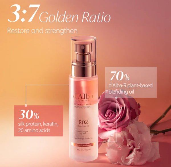 d'Alba Professional Reparing Hair Perfume Serum 50ml from Korea by d'Alba