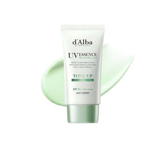 d'Alba Waterfull Tone-Up Sun Cream (Green Correcting) SPF50+ PA++++ 50ml by d'Alba