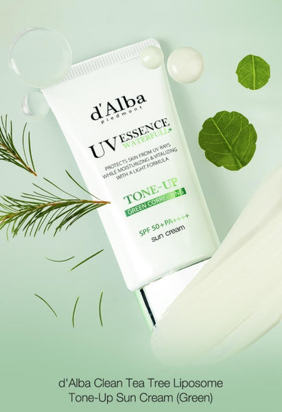 d'Alba Waterfull Tone-Up Sun Cream (Green Correcting) SPF50+ PA++++ 50ml by d'Alba