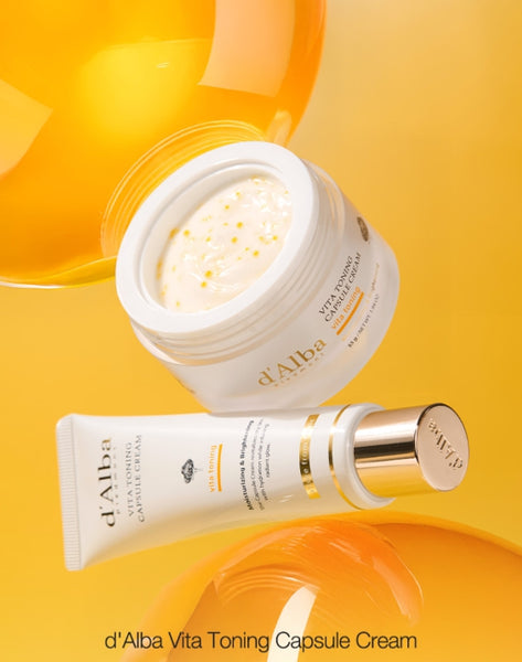 d'Alba Vita Toning Capsule Cream 55g from Korea by d'Alba