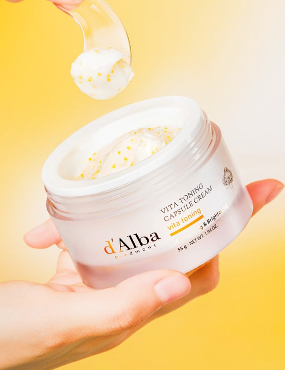 d'Alba Vita Toning Capsule Cream 55g from Korea by d'Alba