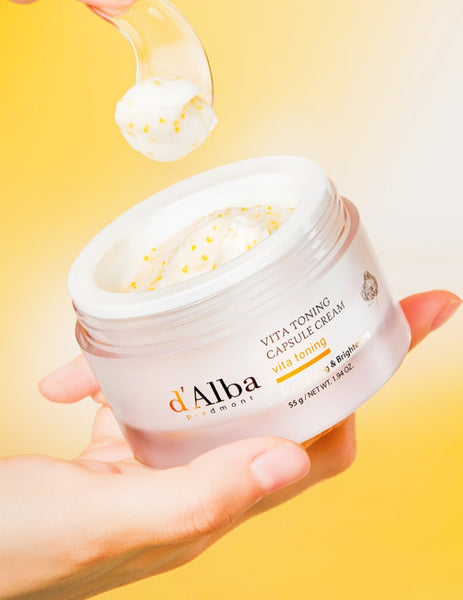 d'Alba Vita Toning Capsule Cream 55g from Korea by d'Alba