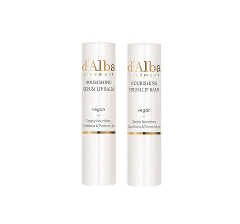 2 X d'Alba White Truffle Nourishing Serum Lip Balm 3.6g from Korea by d'Alba