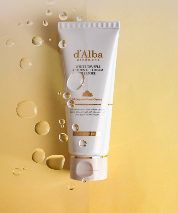 d'Alba White Truffle Return Oil Cream Cleanser 100ml from Korea by d'Alba
